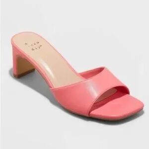 Women's Lindie Heels - A New Day™ size 12 
Pink Women's Heels